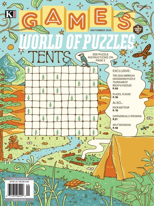 Cover image for Games World of Puzzles